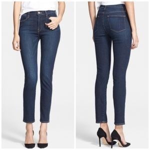 Frame Le High Skinny jeans in Saltair